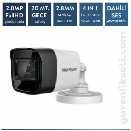 Hikvision DS-2CE16D0T-EXIPF 2mp Analog HD IR Bullet Kamera